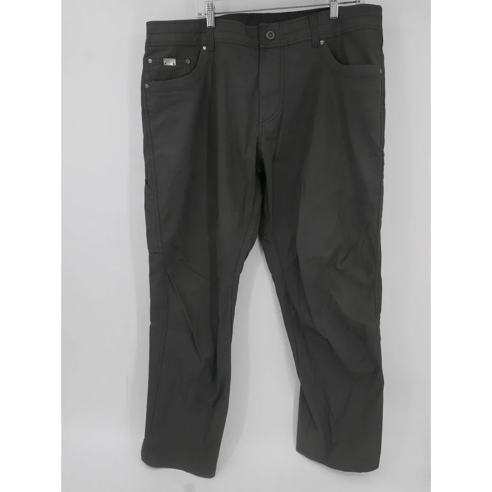 Kuhl Deceptr Pants Gray Lightweight Stretch Chino Hiking Travel Men's 40x32